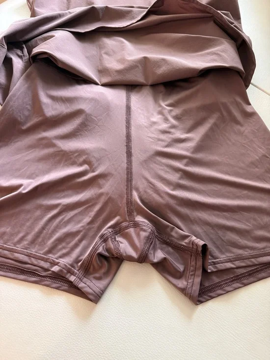 Calvin Klein Dusty Rose-Mocha Performance Stretch Athletic Dress - Picture 6 of 8